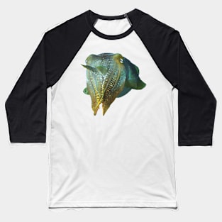 Octopus | Underwater Art iridescent sepia | Baseball T-Shirt